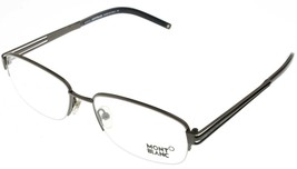 Mont Blanc Men Eyewear Frame Semi Rimless Gray Eyewear MB346 008 - £103.87 GBP