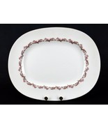 Minton Pink LAURENTIAN 14 Inch Serving Platter, Meat Platter Vintage - $214.38 CAD