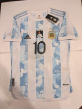 Lionel Messi Argentina Diego Maradona Tribute Match Home Soccer Jersey 2020-2021 - £79.09 GBP