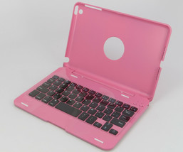 New Ultra thin Bluetooth Wireless Keyboard for Apple iPad mini 2/3Stand Pink - £18.37 GBP