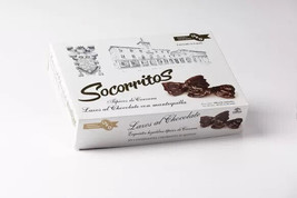 UKO - Socorritos de Cervera puff pastry Chocolate Bows White box 300gr - 10.58oz - £30.33 GBP