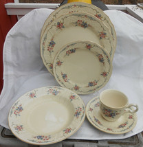 Mikasa Provencal D1011 Dinnerware 19 P Dinner Plate Salad Soup Bowl Chop Platter - £92.42 GBP