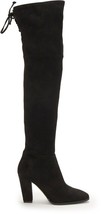 Vince Camuto Sz 6/36.5 Tapley OTK Boots Black Over-The-Knee Micro Suede $198 - £29.74 GBP