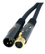 6ft XLR Male - XLR Female Balanced 16AWG Microphone Cable Premier MONOPR... - £29.89 GBP