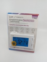 Lux Touchscreen Programmable Thermostat, White - TX9600TS - Open Box - £18.29 GBP