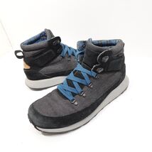 Merrell Ashford Classic Chukka Boots Men's 10 Black Gray Suede Ankle - $26.99