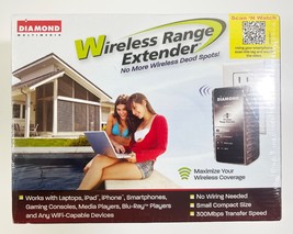 DIAMOND - WIRELESS RANGE EXTENDER - WR300N (BRAND NEW SEALED) - £16.40 GBP