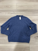 Brooks Brothers Blue Speckled Crew Neck Merino Wool Sweater Mens M MSRP ... - £39.25 GBP