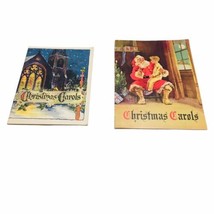 Lot Of 2 Christmas Carol Booklets John Hancock Insurance Boston +1 More 60s Vtg - £14.17 GBP