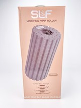 SLF Vibrating Foam Roller Deep Tissue Massager Lightweight Portable 4 Speed New - £28.57 GBP