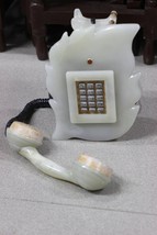 Handmade Vintage Onyx Marble Rotary, Natural Stone Telephone, Old teleph... - £314.40 GBP