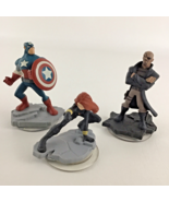 Disney Infinity Marvel Video Game Character Figures Captain America Blac... - $29.72 CAD