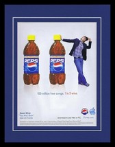 Jason Mraz 2004 Pepsi Framed 11x14 ORIGINAL Vintage Advertisement - £27.60 GBP