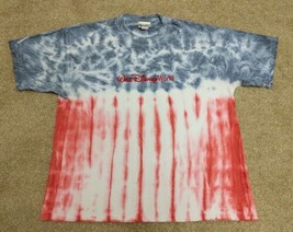 Walt Disney World Tie Dye All Over Print T-Shirt 90s 1990s Size 2XL XXL USA VTG - £31.37 GBP