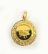 24k  pendant zodiac PIG  chinese sign charm # 52 - £133.35 GBP