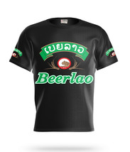 Beerlao  Beer Black T-Shirt, High Quality, Gift Beer Shirt  - £25.09 GBP