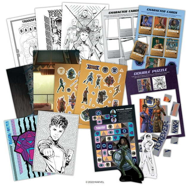 Marvel Black Panther 20 Page Punch Out Project Activity Book, Paperback Item image 3