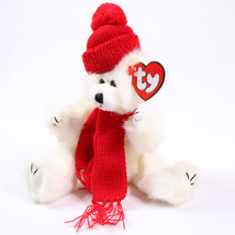TY Attic Treasures Peppermint The Christmas Bear With Swing Tags Plush T... - £5.51 GBP