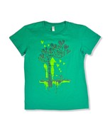 &quot;Love Growth&quot; Shirt Woot! Green T-Shirt, Girls Large / Juniors Small - £20.81 GBP