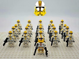 21pcs/set Star Wars Clone Commander Bly With 327th Star Corps Custom Minifigures - £26.06 GBP