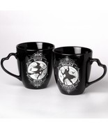 Alchemy Gothic CM1 Witch &amp; Warlock Mug Set Black Coffee Tea 12oz - $28.99