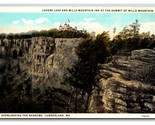 Willis Mountain Overlook Cumberland Maryland MD UNP WB Postcard W22 - $2.92