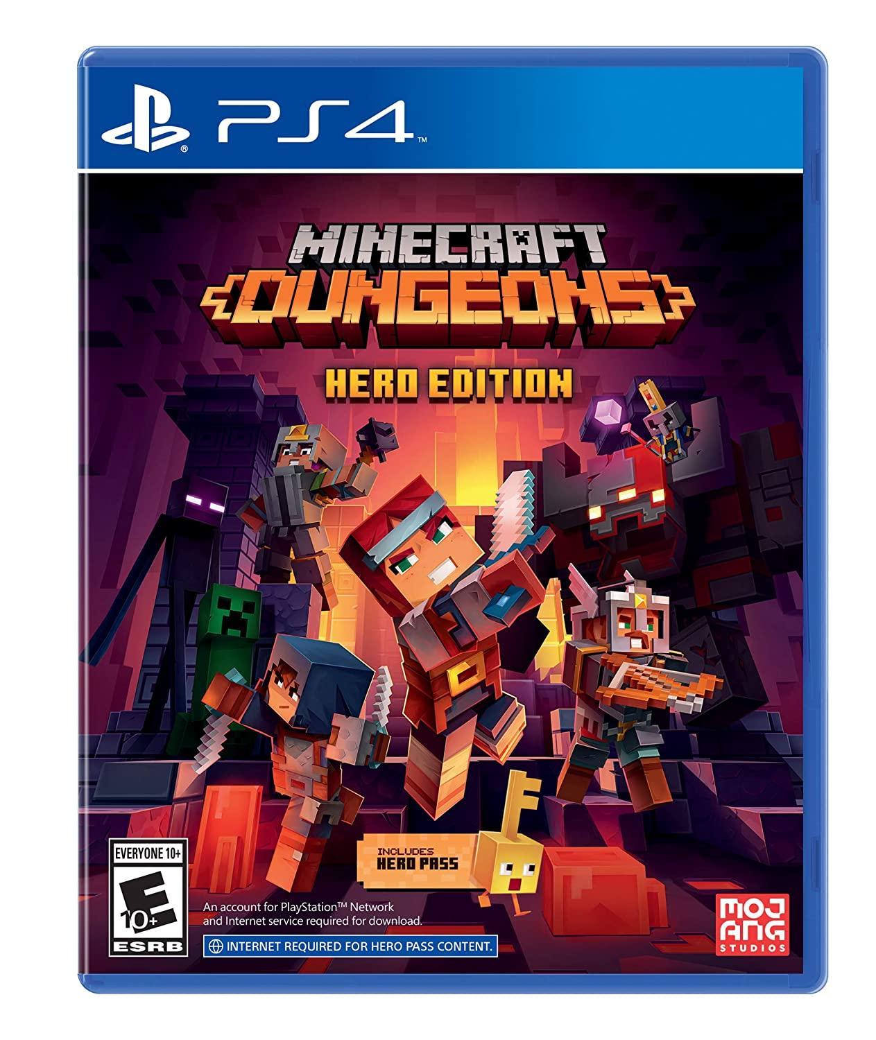 Minecraft Dungeons [Hero Edition] - Sony PlayStation 4 PS4 Video Game - $56.98