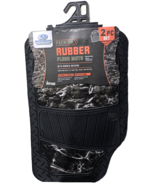 Mossy Oak Premium Rubber Floor Mats 2 Piece Set Shaped For Most Cars Trucks - $825.30 MXN