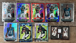 2015 Nelson Agholor Prizm Red Purple White Blue Topps Refractor Lot 9 Cards - $19.79