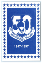 National Guard 50 Anniversary Commerative Postcard - $7.00