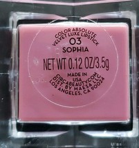 Circa Beauty ~ Color Absolute Velvet Luxe Lipstick~ 03 Sophia ~ Sealed - £11.85 GBP