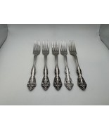 Set of 5 Oneida Stainless Steel MICHELANGELO Place Forks - $1,198.66 MXN