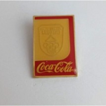 Vintage Coca-Cola Olympic Committee Lesotho Olympic Lapel Hat Pin - $10.19