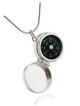 Sterling Silver Working Compass Locket 18 - £137.55 GBP
