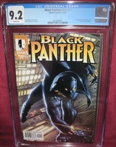 BLACK PANTHER #1 MARVEL COMIC 1998 CGC 9.2 NM- WHITE PAGES - $250.00