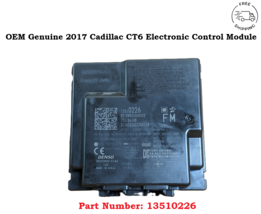 13510226 OEM 2017 Cadillac CT6 Theft Keyless Entry ECU Electronic Contro... - €48,11 EUR