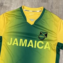 Jamaica Adidas Dri-Fit Soccer Football Jersey# 10 &quot;NO PROBLEM&quot; Mens Small - £34.63 GBP