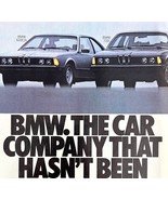 BMW 633CSi 733i 1980 Advertisement Vintage Automobilia Mediocrity DWEE24 - $41.01 CAD
