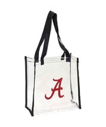 Desden Open Top Tote, Clear with Black Handles for Alabama Crimson Tide Fans - $17.81