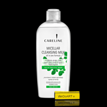 CARELINE Make-up removal micellar face milk enriched with Moringa hydrosol 400 m - £27.72 GBP