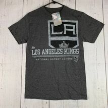 Los Angeles Kings NHL Small Majestic Casual T-Shirt Gray New Kids - $13.94 CAD