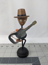 Wooden Figure Guitar Shaped Bottle Opener 6 Inch - $19.95