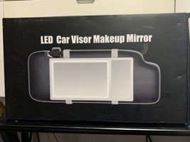 led car visor makeup mirror mr-lcz001 - $223.52 MXN