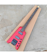4 Strings Headless Electric Bass Guitar ,Mahogany Body Roasted Maple Nec... - $209.00