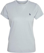 Polo Ralph Lauren Womens Blue Soft Knit Crewneck Tee T-Shirt, XL XLarge ... - £31.26 GBP
