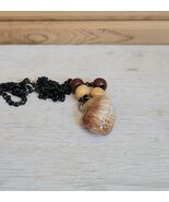 Vintage Handmade Sea Shell #4 Necklace Folk Art Costume Jewelry Maine - $27.86 CAD