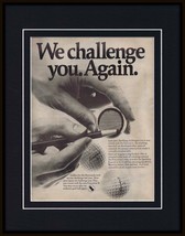 1968 Spalding Executive II Golf Balls Framed 11x14 ORIGINAL Advertisement - £35.02 GBP