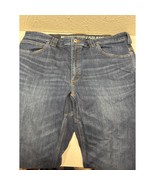 Duluth Trading Ballroom Double Flex Jeans Denim Stretch Slim Fit Size 40x32 - $56.00 CAD