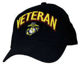 Marine Corps Ega Logo 3-D Veteran Military Hat Cap - £26.57 GBP