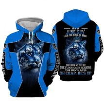 Personalized Tiger King June Guy The Devil Says Oh Crap He&#39;s Up Hoodie 3D - £29.35 GBP+